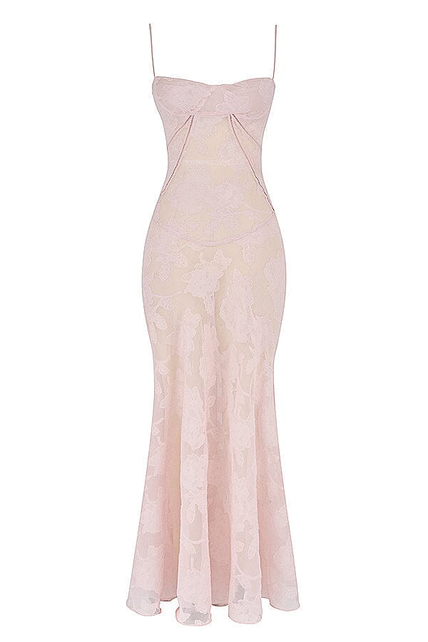 Damen-Maxikleid Kyndall mit offenem Rücken