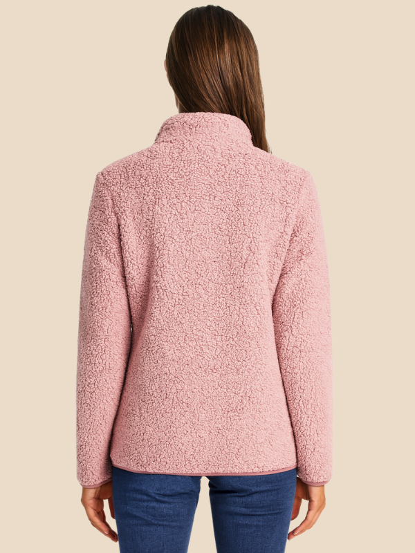 Damen Fleecejacke mit Reißverschluss