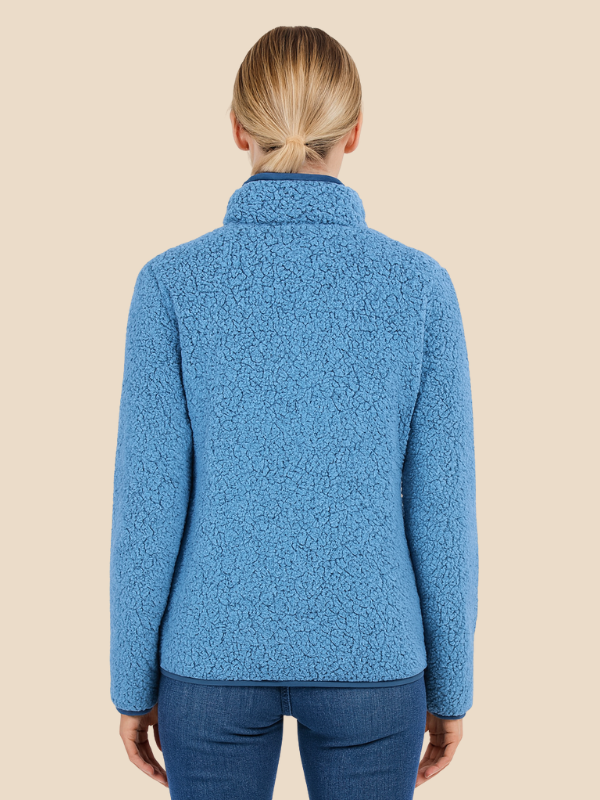Damen Fleecejacke mit Reißverschluss
