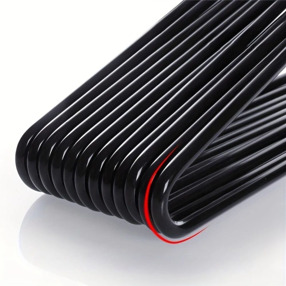 Schlanke Z-Hosenbügel – 10er-Set aus Edelstahl für platzsparende Ordnung