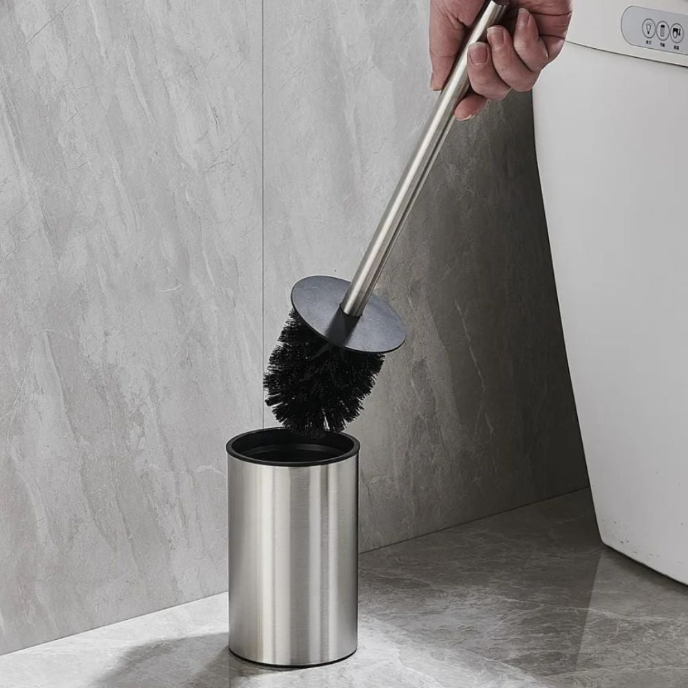 Luminara Stand-Toilettenbürste – Edelstahl-Design für stilvolle Bäder