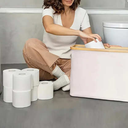Eleganter Bambus Toilettenpapierhalter – Ordnung und Stil fürs Bad