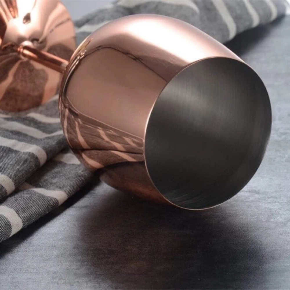 Argenta Stainless Steel Wine Glass – Shiny & Break-Resistant