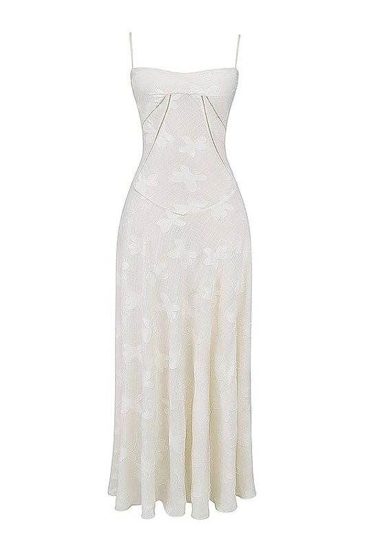 Damen-Maxikleid Kyndall mit offenem Rücken