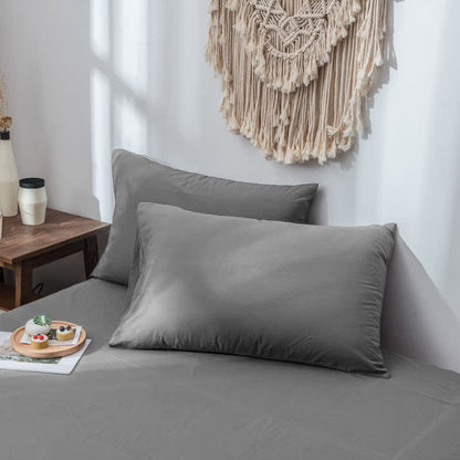 Sanura Weiche Baumwoll-Kissenbezüge – 2er Set