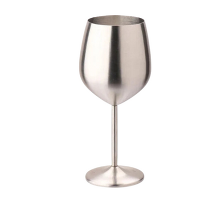Argenta Stainless Steel Wine Glass – Shiny & Break-Resistant