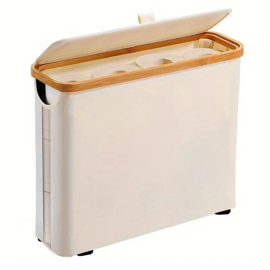 Eleganter Bambus Toilettenpapierhalter – Ordnung und Stil fürs Bad