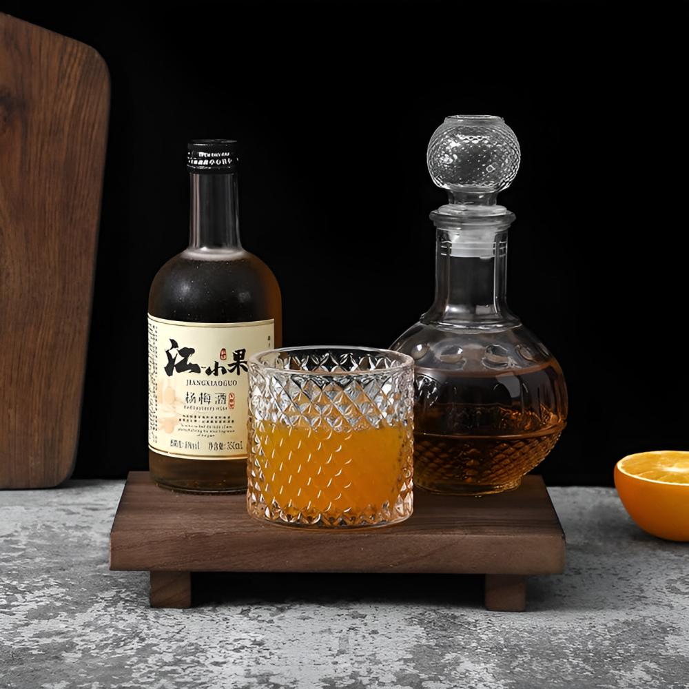 Lumina Wooden Presentation Pedestal – Elegance for Home and Bathroom