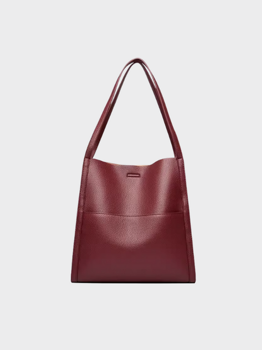 Damen Handtasche aus Leder mit mehreren Fächern