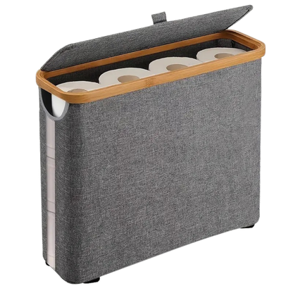 Eleganter Bambus Toilettenpapierhalter – Ordnung und Stil fürs Bad