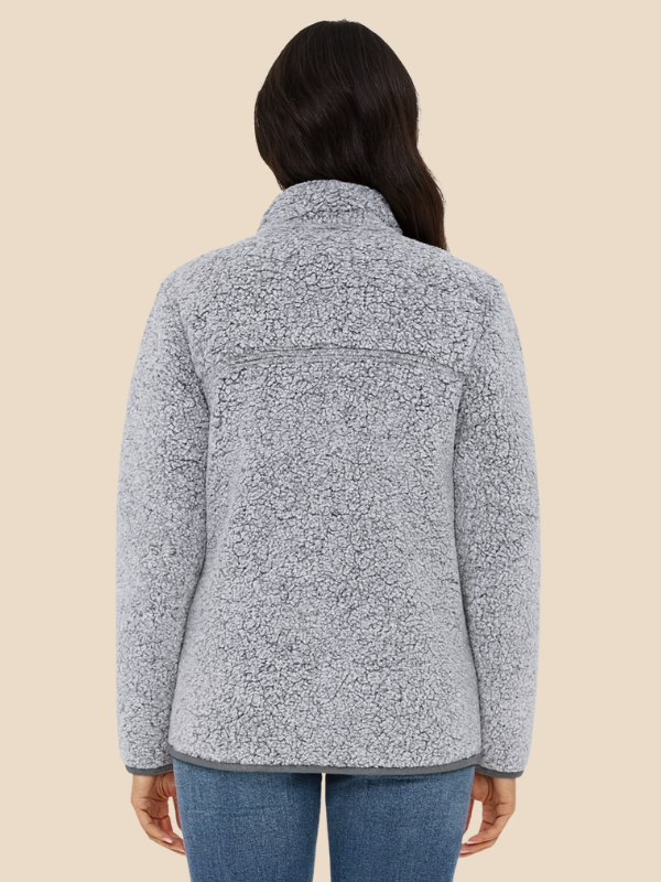 Damen Fleecejacke mit Reißverschluss