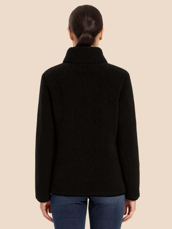 Damen Fleecejacke mit Reißverschluss