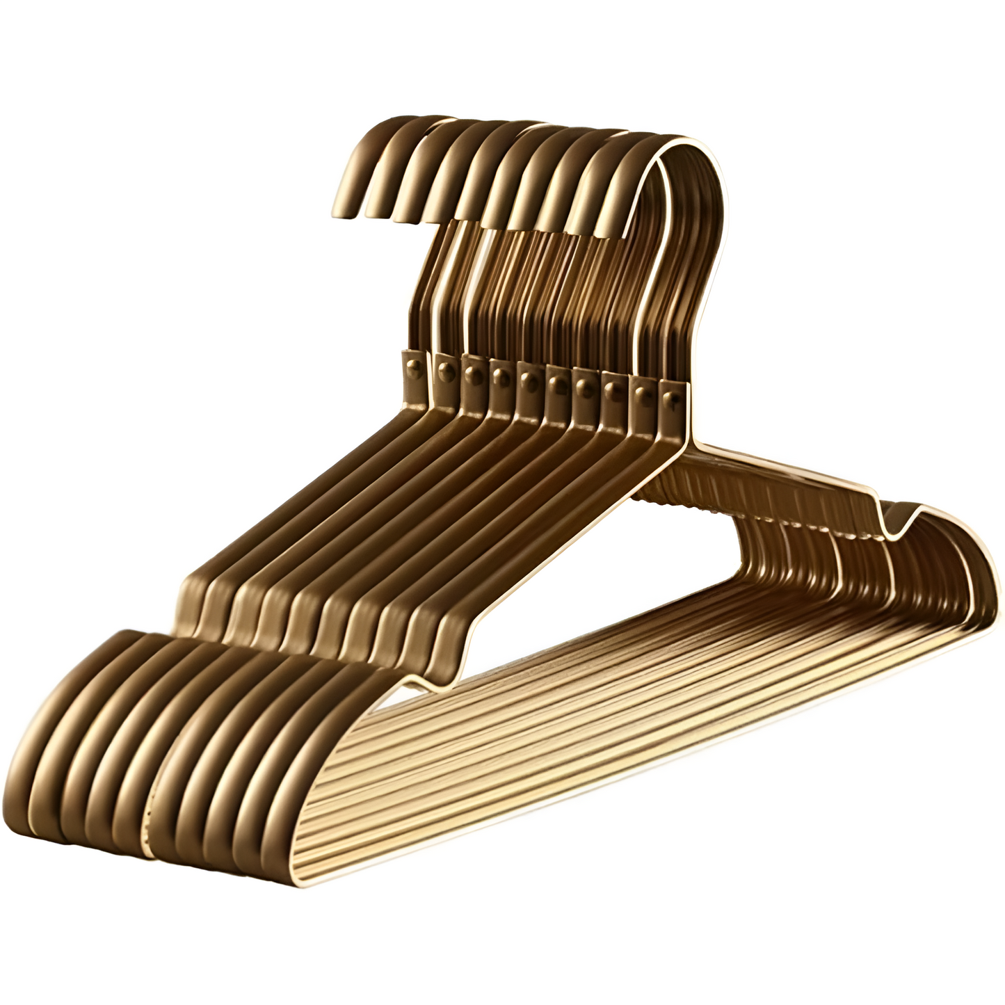 Alumero Aluminium Kleiderbügel – Rutschfest & Platzsparend