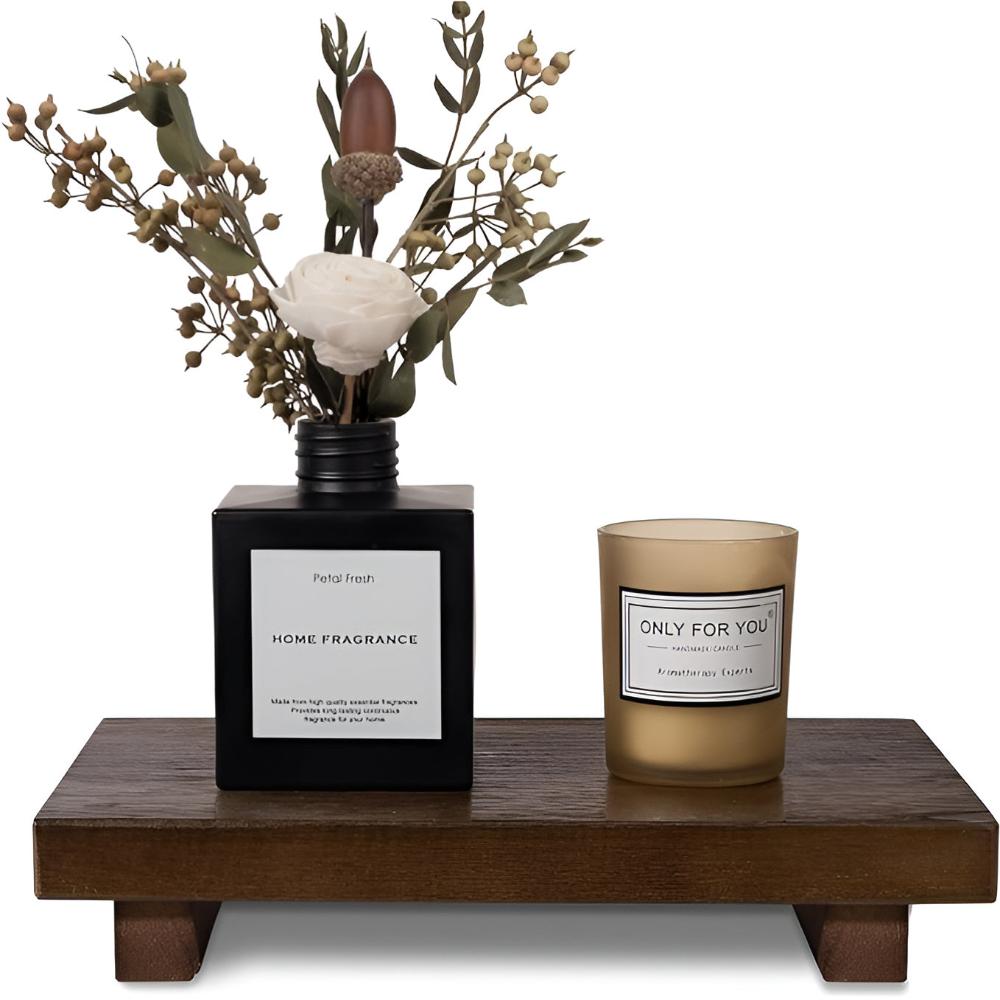 Lumina Wooden Presentation Pedestal – Elegance for Home and Bathroom