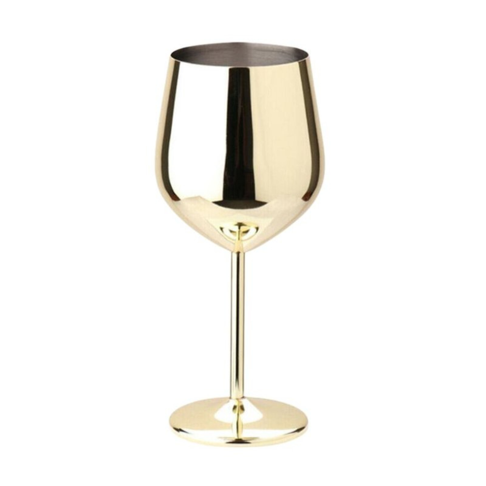 Argenta Stainless Steel Wine Glass – Shiny & Break-Resistant