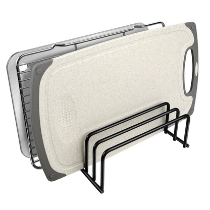 Küvo Eleganz Aufbewahrungsständer – Premium Stahl Küchenorganizer