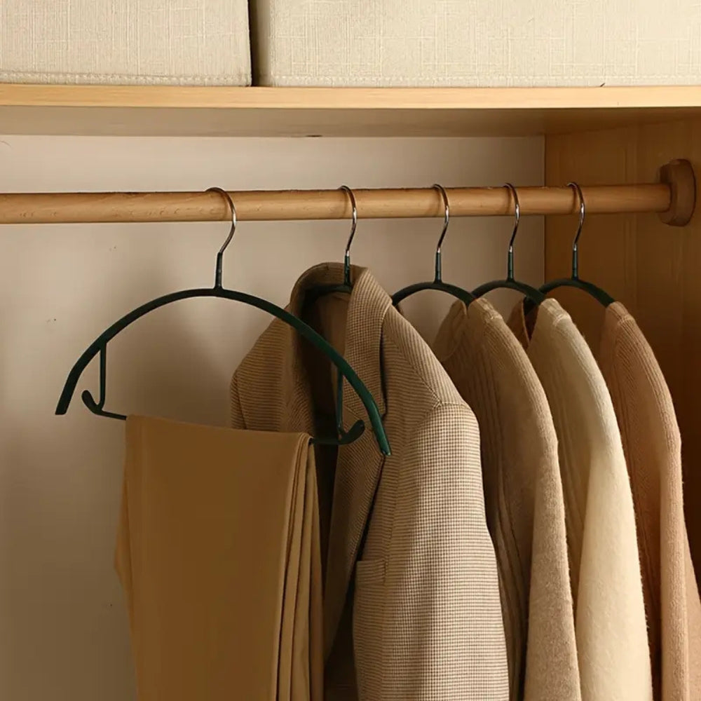 Elegante Rutschfeste Kleiderbügel – 10er-Set für ordentliche Garderoben