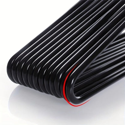 Schlanke Z-Hosenbügel – 10er-Set aus Edelstahl für platzsparende Ordnung