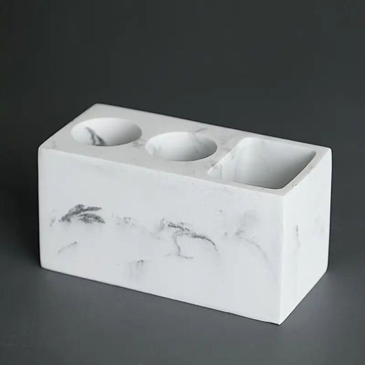 Resina Doppel-Zahnbürstenhalter – Stilvoll & Funktional