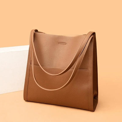 Damen Handtasche aus Leder mit mehreren Fächern