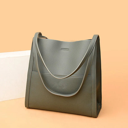Damen Handtasche aus Leder mit mehreren Fächern
