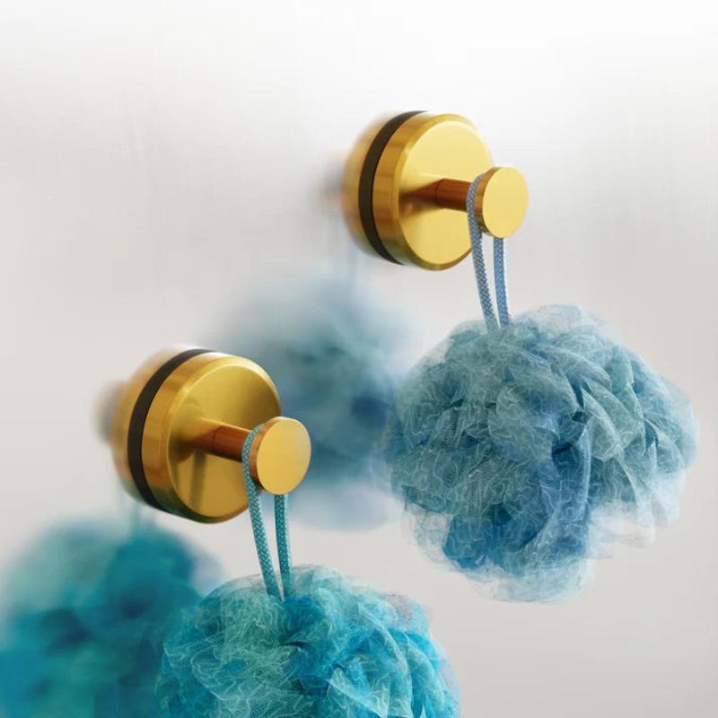 Premium Edelstahl Wandhaken – Werkzeugfreie Montage, Wiederverwendbar