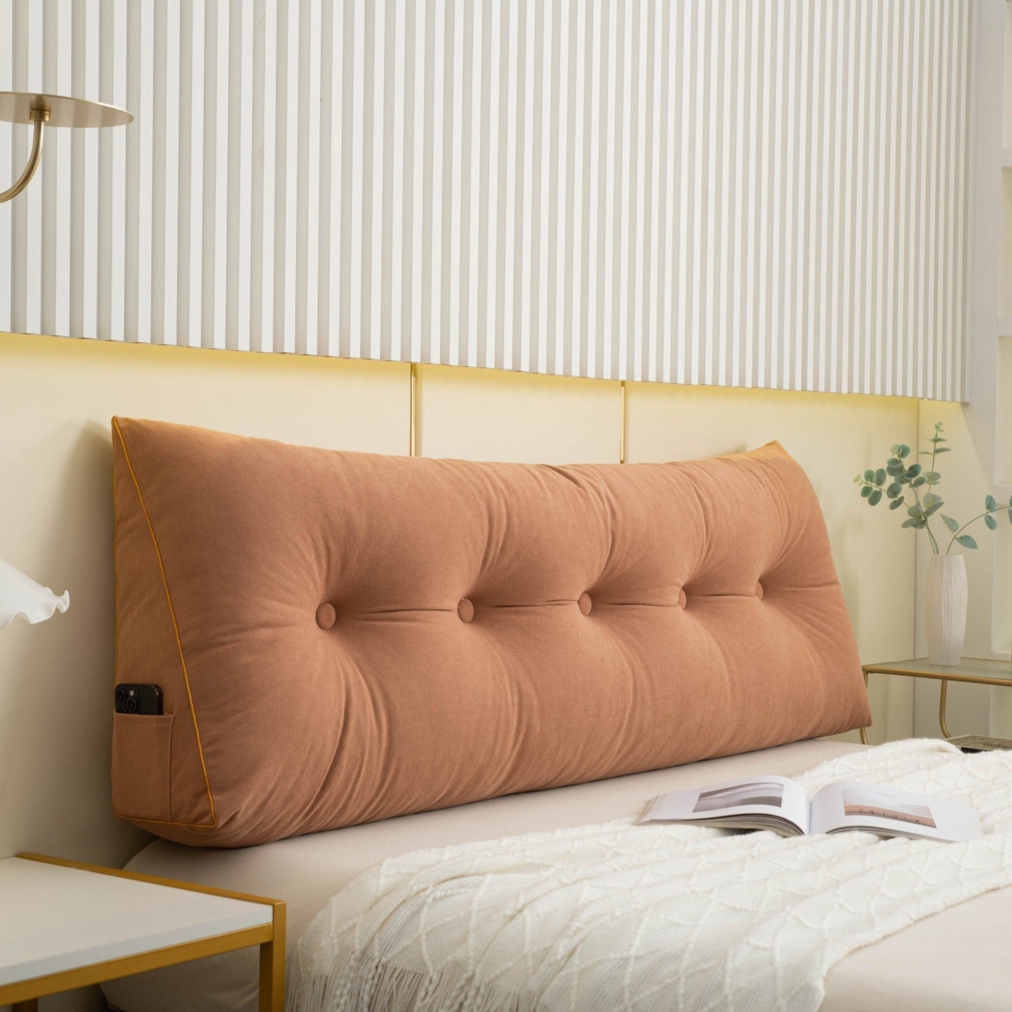 Lunara Komfort-Keilkissen – Ergonomisch & Vielseitig