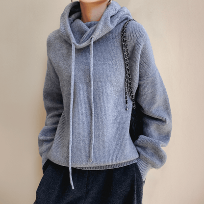 Damen Rollkragenpullover aus Merinowolle