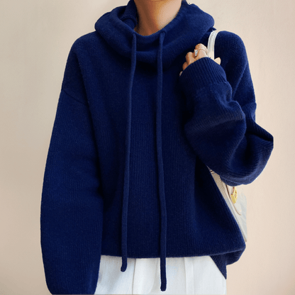 Damen Rollkragenpullover aus Merinowolle