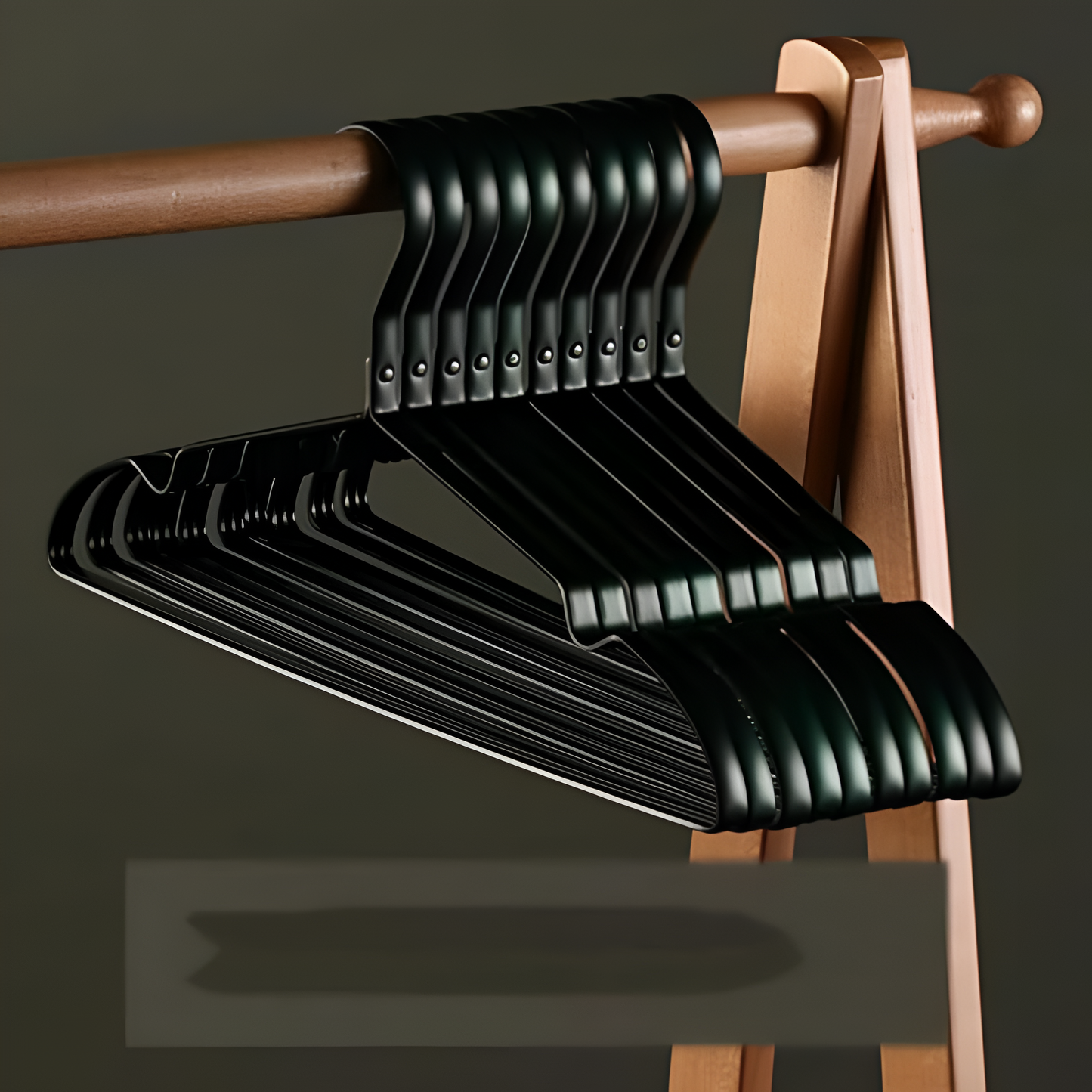 Alumero Aluminium Kleiderbügel – Rutschfest & Platzsparend