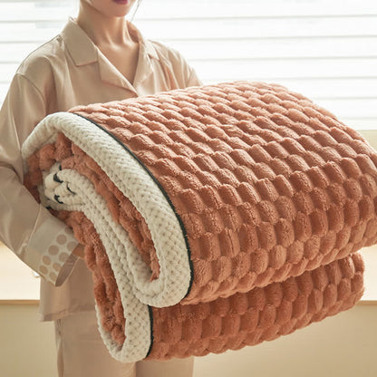 Abendzauber Wendedecke – Extra dickes Coral-Fleece für kuschelige Momente