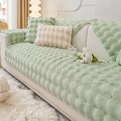 Veloura Élite Sofabezug – Ultrakuschliger Schutz mit edlem Steppmuster