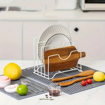 FlexiDry Silikon-Abtropfmatte – Multifunktionales Küchenwunder